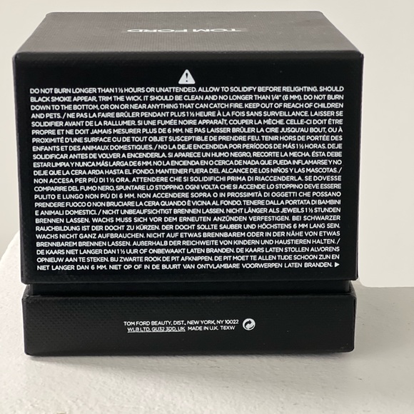 Tom Ford Candle Box - Picture 3 of 3